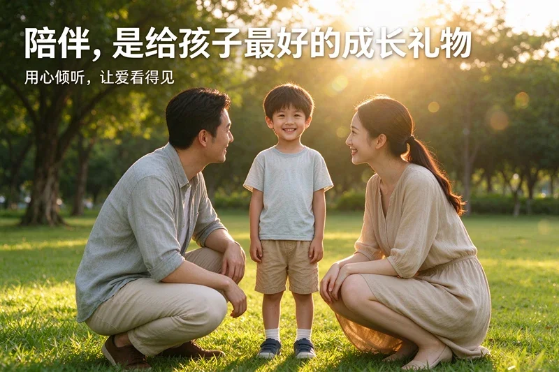 陪伴是给孩子最好的成长礼物