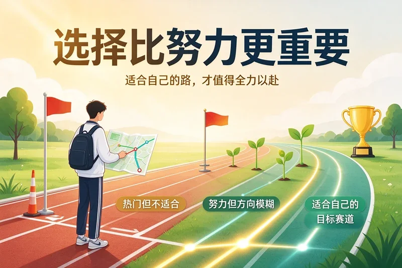 选择大于努力，职业生涯规划