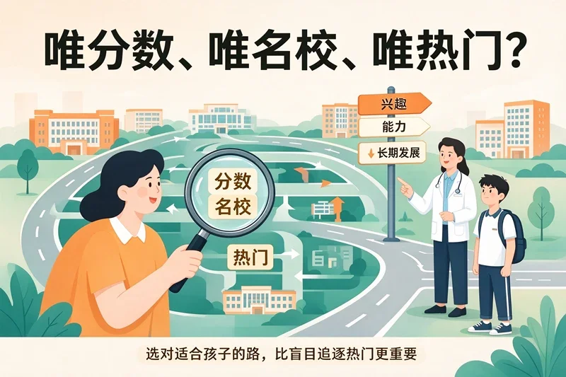 唯分数、唯名校、唯热门？从事高校就业指导多年，这位家长说了大实话