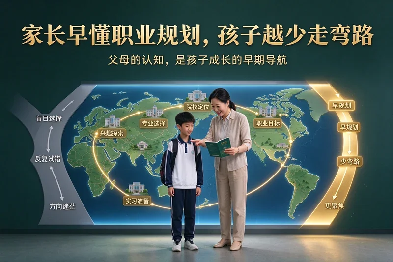 央国企就业新趋势：家长越早懂职业生涯规划，孩子越少走弯路