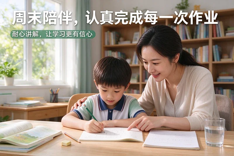 周末陪伴亲子时光